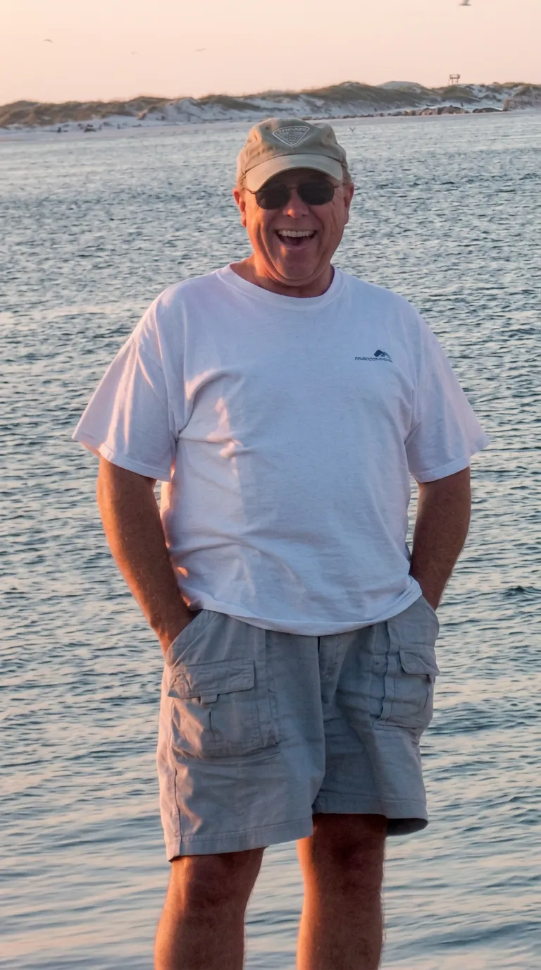 Duane on the beach